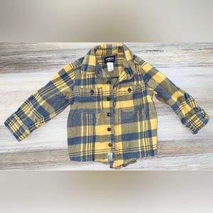 Flannel button down shirt, 2T